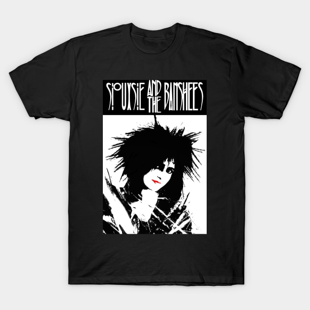 Siouxsie And The Banshees T-Shirt by SiSuSiSu